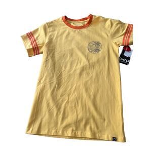 Nwt Unisex Rags Small Disney Tropical Mickey Tee